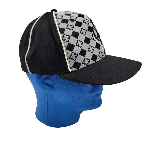 4/$25 -Jaques Cardin Cognac VSOP Black & Gray Fleur de Lis Cap - One Size - Picture 6 of 9